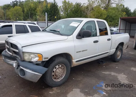 2005 Dodge Ram 2500 St from USA, damaged, VIN 3D7KR28D95G709701